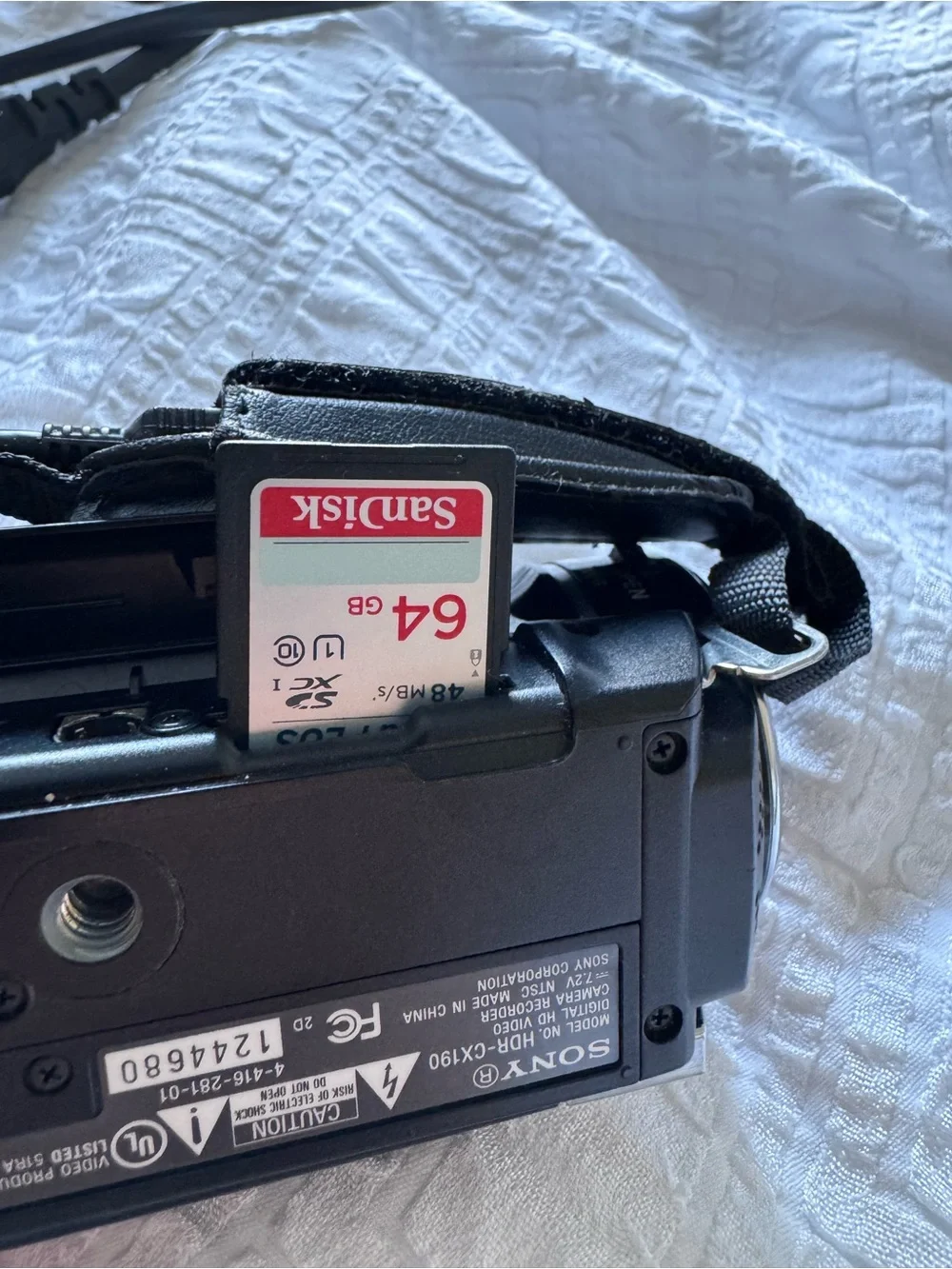 Sony Handycam HDR-CX190